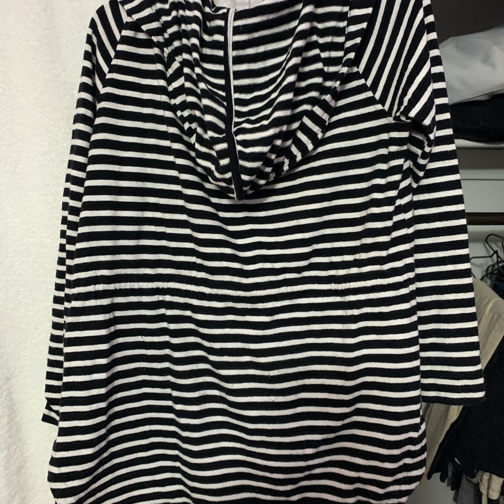 Loft hooded cardigan sweater